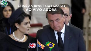 #aovivo Bolsonaro o "Rei" do Brasil e Silas Malafaia em londres agora acompanhe o #queenelizabeth