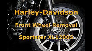 Harley Davidson Sportster Rear Wheel