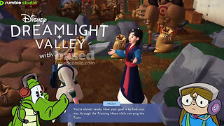 Dreamlight Valley with Based Comic | Mulan Update Playthrough