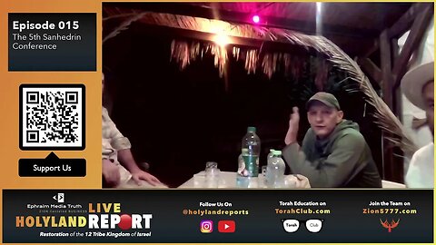 Holy Land Live Report Episode 015 - The 5th 🦁Sanhedrin Conference 🕊