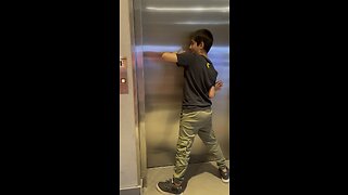 elevator prank gone wrong