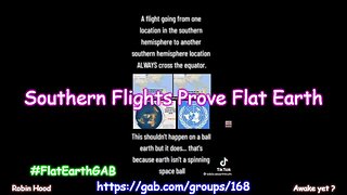 Southern Hemisphere Flights ✈️ Prove Flat Earth