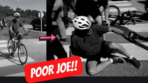Pr Joe Biden Falls Off Bike TODAY While Cycling in Delaware WITH First Lady