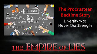 The Empire of Lies: The Procrustean Bedtime Story Diversity Was Never Our Strength (Bowling Alone)