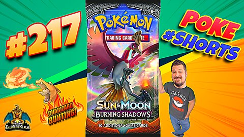 Poke #Shorts #217 | Burning Shadows | Charizard Hunting | Pokemon Cards Opening