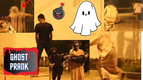 SCARY NIGHT GHOST PRANK @viral#ghostprank#prank#shorts#scary@2024