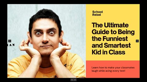 🤯Teachers Hate Him! The Ultimate Guide to Being the Class Clown AND the Genius! 🤡🎓 #SchoolRebel