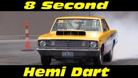 8 Second Super Stock Hemi Dart Lucas Oil Drag Racing