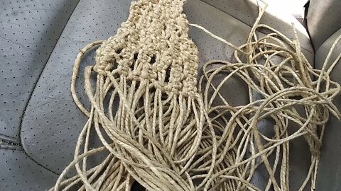 HOW NOT TO MACRAME - EVERYONE NEEDS MIND THEIR OWN BUSINESS