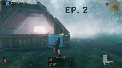 Improving My Building Skills. Valheim Ep. 2