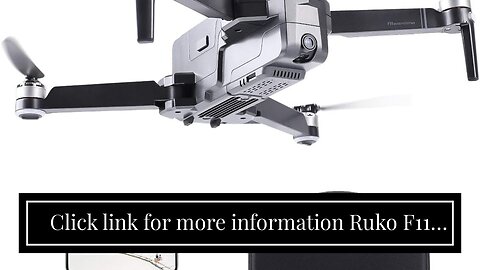 Click link for more information Ruko F11 Drones with Camera for Adults 4K, 60Mins Flight Time,...