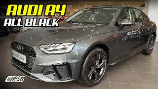 NOVO AUDI A4 2.0 TFSI PRESTIGE PLUS 2021 COM KIT ALL BLACK! SEDAN QUE VALE A PENA? - Fast Car View