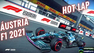 F1 2021 Gameplay | No limite com o carro da Aston Martin na Áustria! | Hot Lap 1:05,488