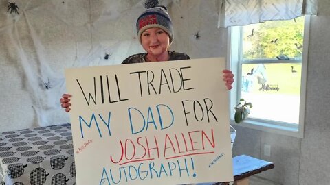 Young Bills fan's story of bravery amid a family tragedy