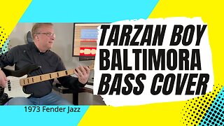 Tarzan Boy - Baltimora - Bass Cover | 1973 Fender Jazz bass