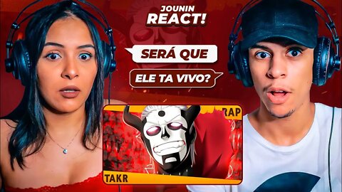 Rap do Hidan (Versão Sombria) - VAI DESEJAR NÃO ESTAR VIVO | Takeru | [ React Rap Nerd ] 🔥