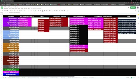 **NEW Schedule Changes** l 26 April l PS5 is HERE!, Humankind OpenDev, MLB, GTCW is Back & More!