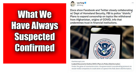 Leaked Documents Reveal DHS Plans Working With Social and Mainstream Media