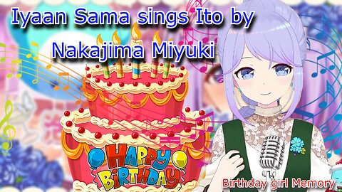 vtuber utakata memory sings Ito by Nakajima Miyuki during her Birthday stream