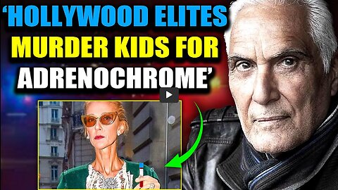 Hollywood Elite's Adrenochrome Rituals Revealed on French TV (Adrenochrome links in description)