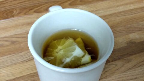 Tea And Freshly Sliced Lemon