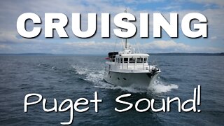 Cruising Puget Sound aboard a Nordhavn 43 trawler! [MV FREEDOM]