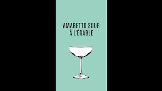 Amaretto Sour à l'érable