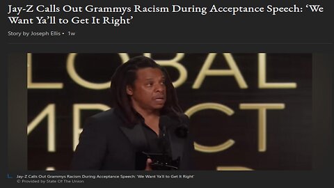 Did Jay-Z Say Grammy's Are Racist? - 2/7/24