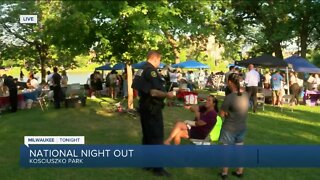 National Night Out underway in Kosciuszko Park