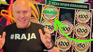 The Joy Of WINNING The MAJOR JACKPOT When You MAX BET HIGH LIMIT Slots!