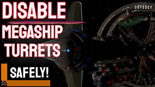 Disable Megaship Turrets Easy and Sneaky // Elite Dangerous