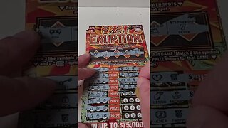 NEW Lottery Tickets Cash Eruption Scratch Offs!