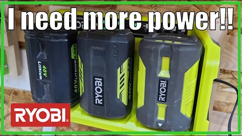 Upgrading the Ryobi 40V Battery Charging Station | #Shorts | 2021/15