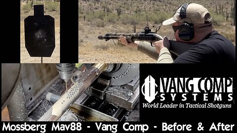 Mossberg Mav88 - Vang Comp - Before & After