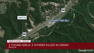 2 young girls, 2 others killed in crash