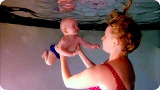 Nighttime Rendezvous in the Swimming Pool