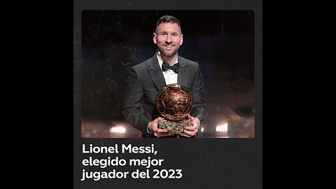 Messi hace historia al conseguir su octavo balón de oro
