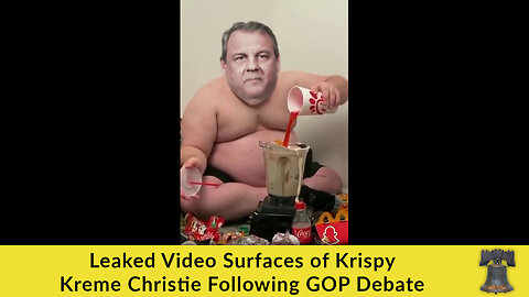 🤣 Leaked Video Surfaces of Krispy Kreme Christie Following GOP Debate 🤣