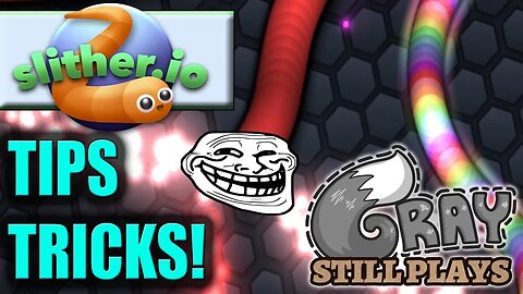 Slither.io | Tips, Hints, Tricks, Strategies | How to Get Better and LONGER (UGH!) | Gameplay Guide