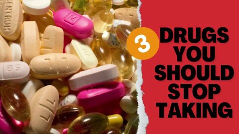 3 Drugs You Should Stop Taking Immediately and the Foods You Should Eat Instead