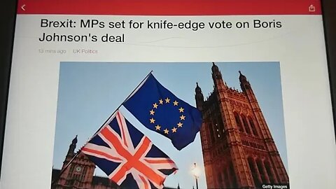 🎇 Brexit Deal Debate LIVE 🎇