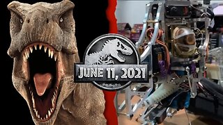 Colin Trevorrow Reveals New Jurassic World 3 Animatronic!