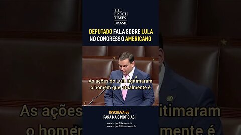 No Congresso dos EUA o deputado George Santos expôs preocupações sobre o governo brasileiro #shorts