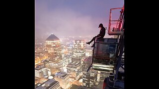 240 Metre Crane Climb In London