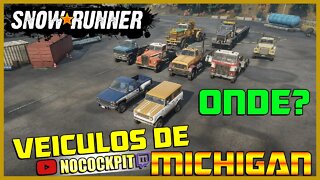 SNOWRUNNER | TODOS OS VEÍCULOS DE MICHIGAN