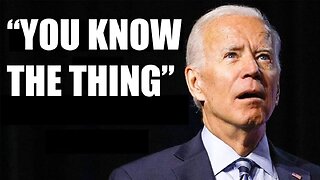 Biden clearly doesn't have the mental capacity for this or anything really!