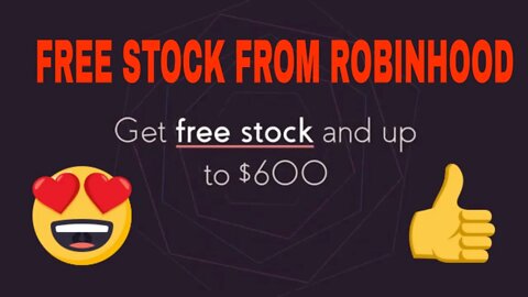Get free stock and up to $600 Darryl invited you to join Robinhood! Sign up and get approved reward.