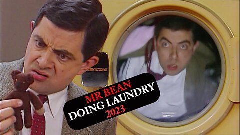 Mr. Bean's Laundry Mishap - A Hilarious Spin Cycle Adventure!