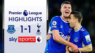Keane scores STUNNER after both sides see red! 🤯 | Everton 1-1 Spurs | Premier League Highlights