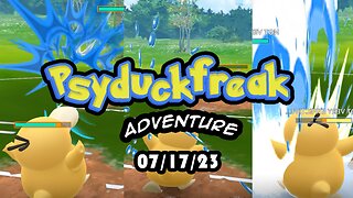 Psyduckfreak PVP Pokemon Go battle 07/17/23